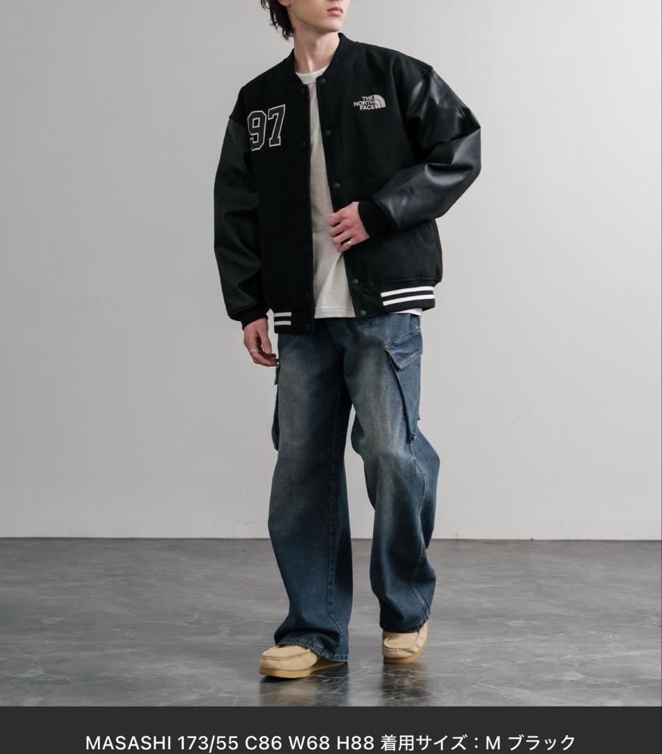 ノースフェイス バーシティ ジャケット ブラック XL 新品未使用 韓国