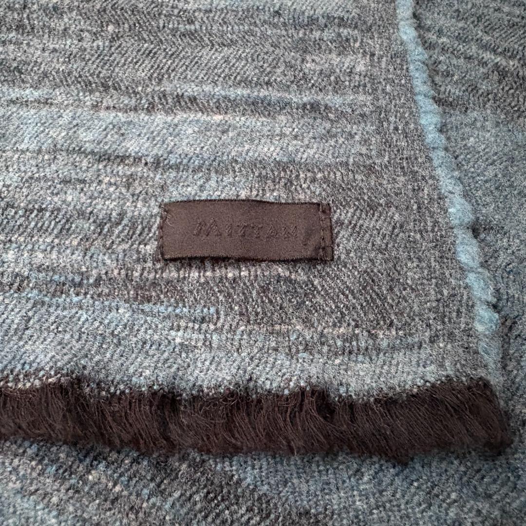 MITTAN 毛布2 小 青鈍 - メルカリ