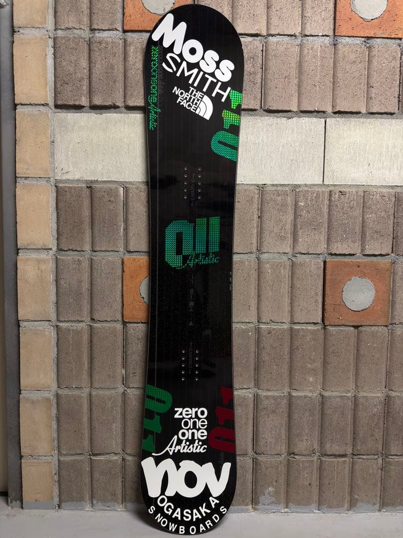 011 Artistic DOUBLE FLY SPIN スノーボード板 011 artistic (011 アーティスティック) スノーボード 152cm ブラック