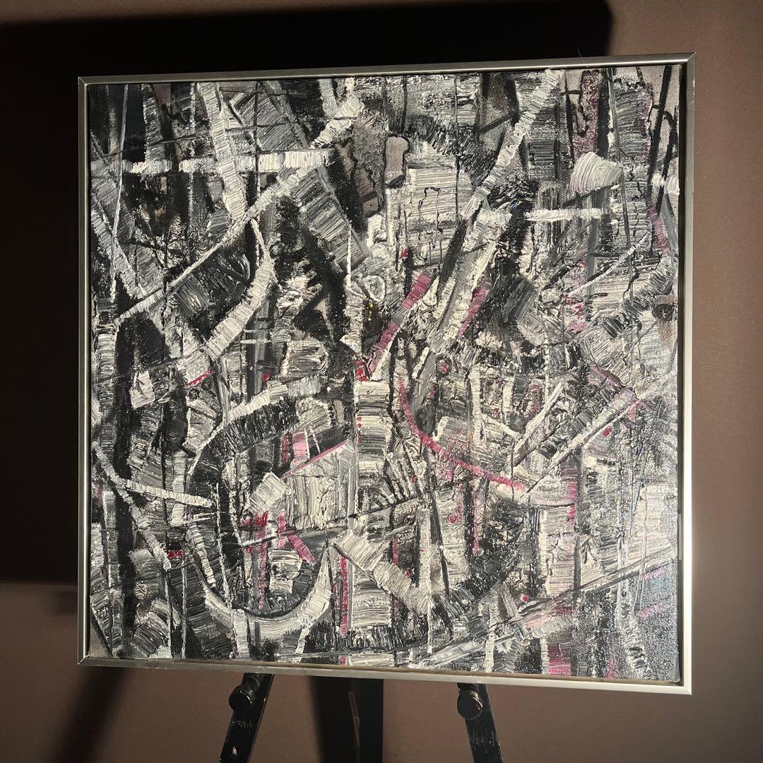 ★真作★ 旭日嘎(シゴラカ) 無題 油絵 貴重作品 フレーム付き 絵画 油彩画 Amazon.co.jp: 真作保証 旭日(シゴラカ) 無題 油絵 貴重作品 フレーム