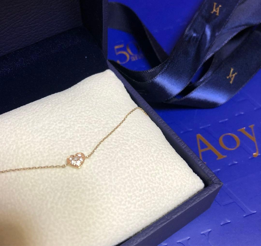 みほ/ハートブレスレットヴァンドーム青山 AGAB4877LSDI ダイヤモンド ハート ブレスレット｜ブレスレット