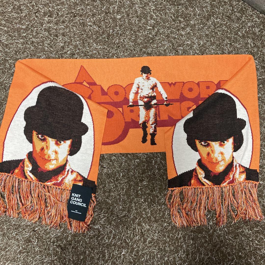 時計じかけのオレンジ マフラー knit gang council