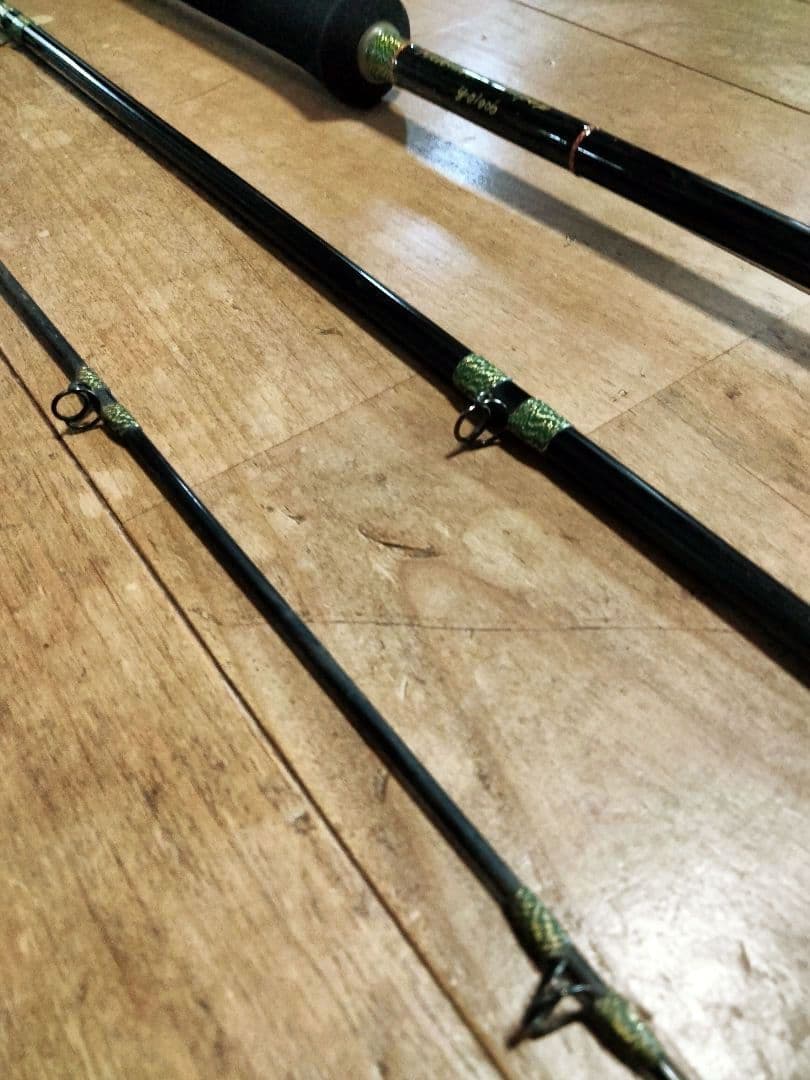 美品】菊池工房 キクチクラフト アンペックス レイクトローリングロッド