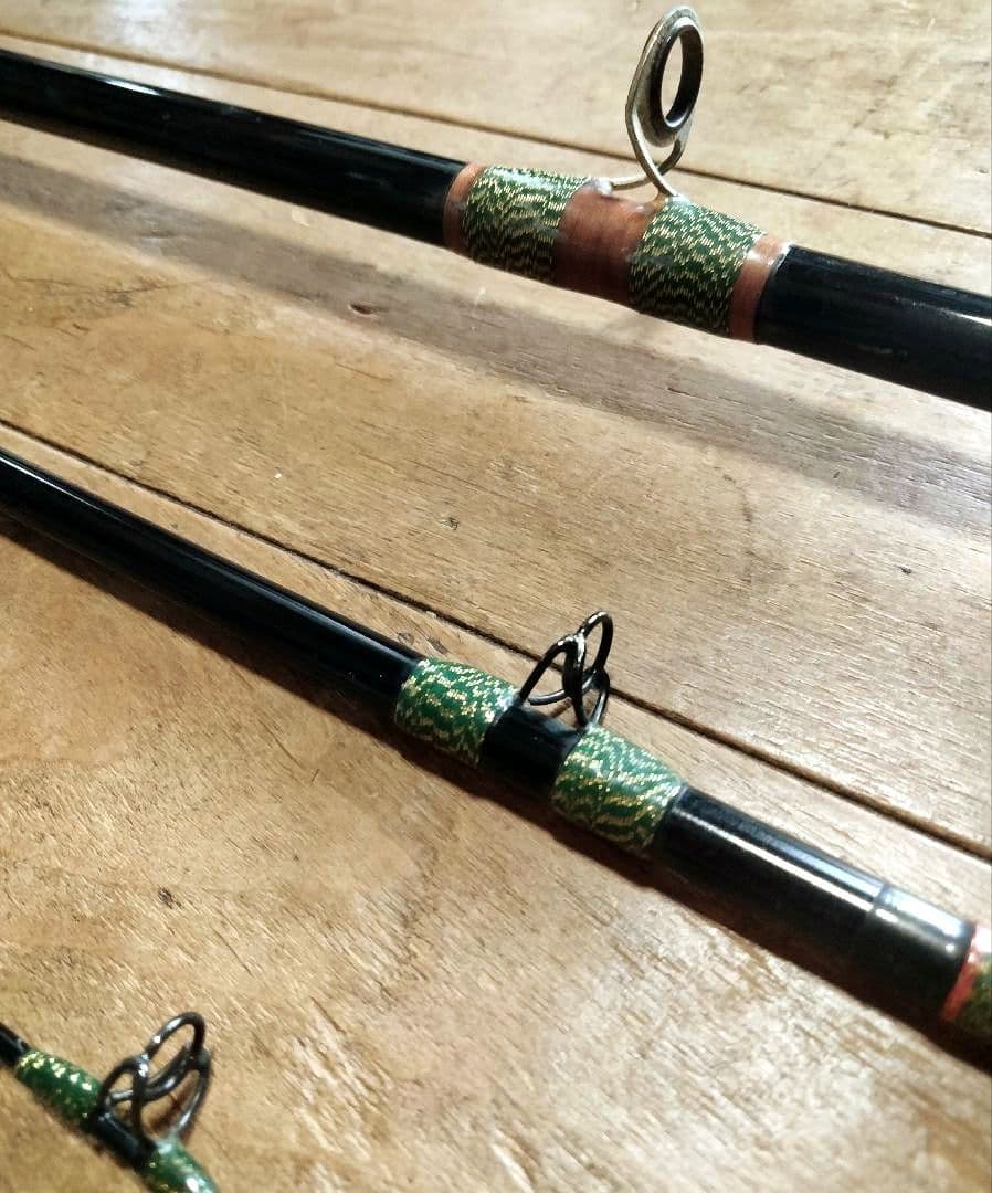 美品】菊池工房 キクチクラフト アンペックス レイクトローリングロッド