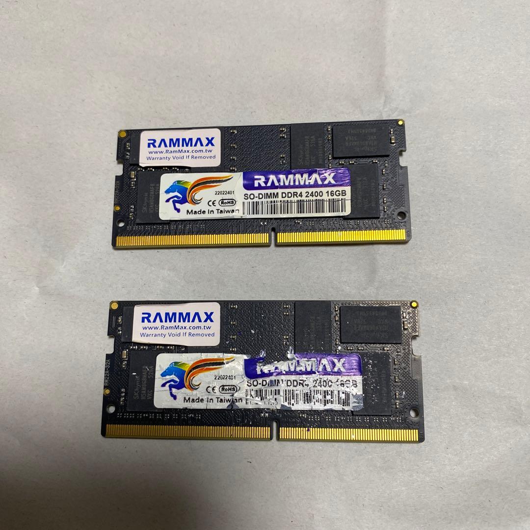 A*G様 メモリ　 ddr4 32GB(16GB 2枚)　ジャンク Yahoo!オークション -「メモリ 32gb ddr4」の落札相場・落札価格