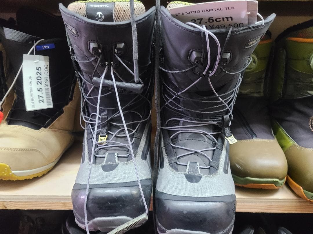 スノーボード 27.5 NITRO CAPITAL TLS Nitro Capital TLS+ Snowboard Boots - Black