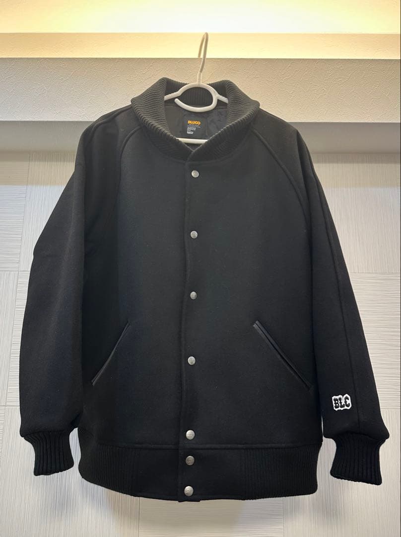 BLUCO HEAVYMELTONPHARAOH COATブラックLサイズ BLUCO / HEAVY MELTON PHARAOH COAT (BLACK) – Feelin'