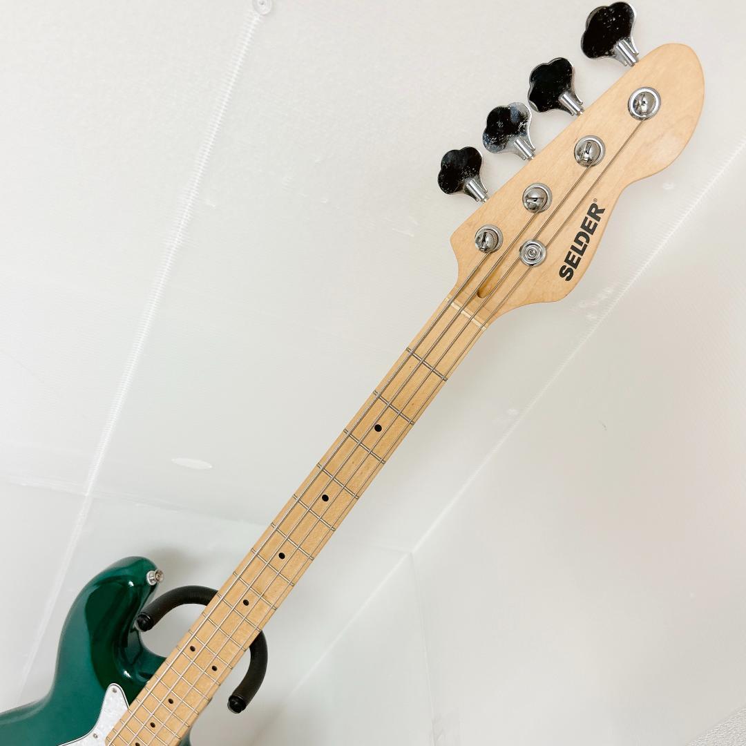 美品 Selder セルダー JAZZ BASS ジャズベ エレキベース 緑 - メルカリ