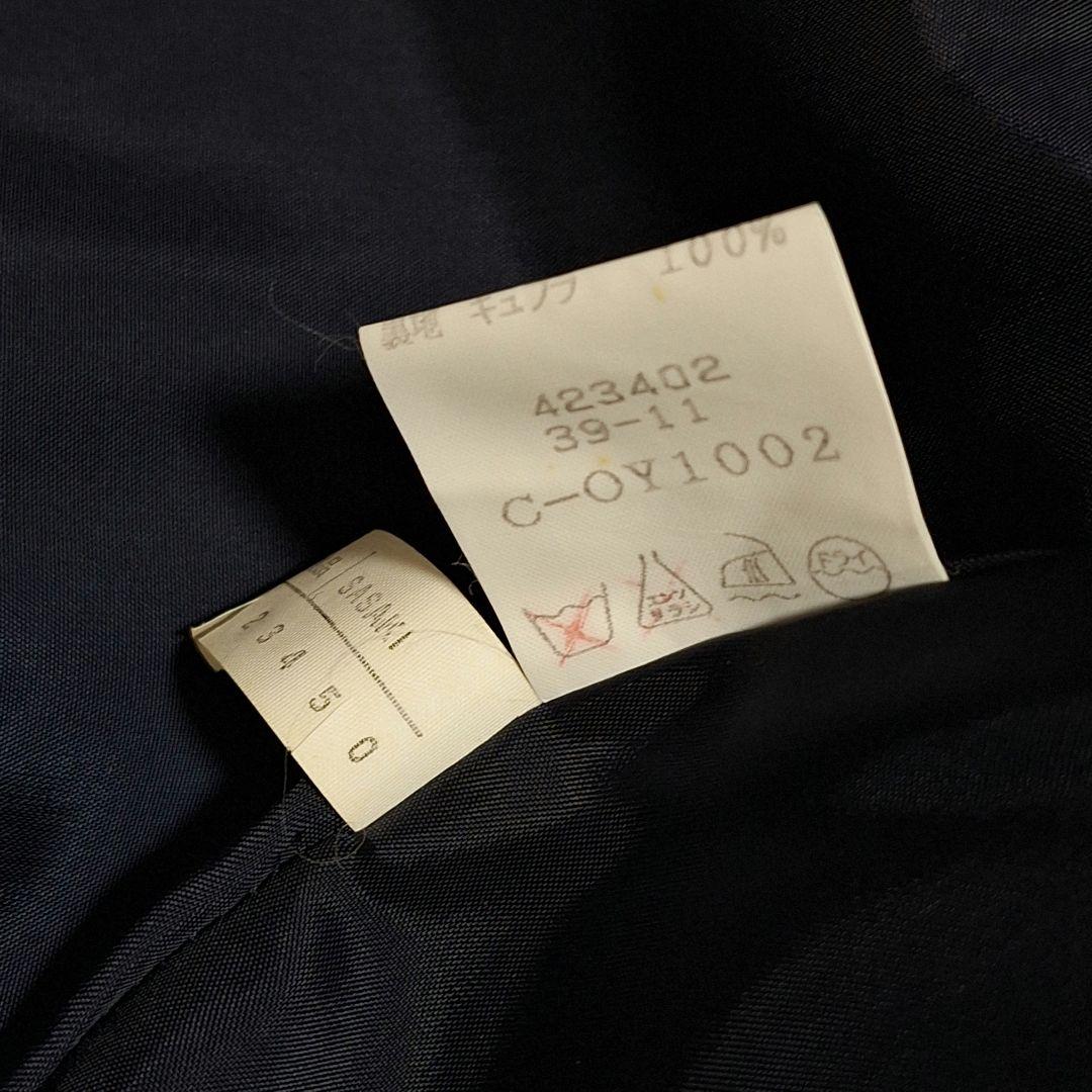 レリアン 2way ケープコート ロングコート フォックスファー カシミア