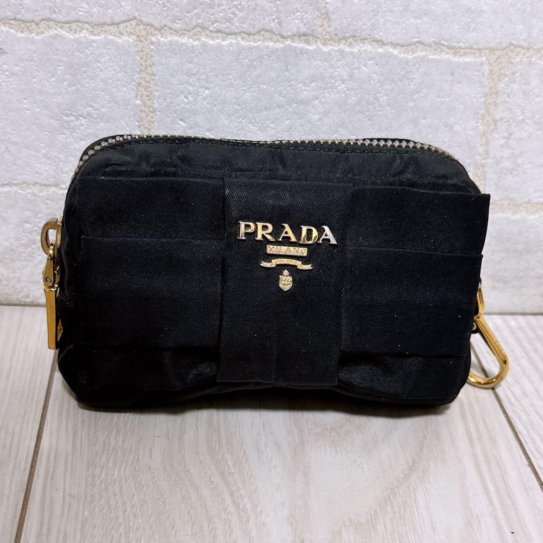 『美品』PRADA(プラダ)ポーチ ナイロン 楽天市場】【新品未使用品】PRADA プラダ ナイロン ポーチ 化粧ポーチ