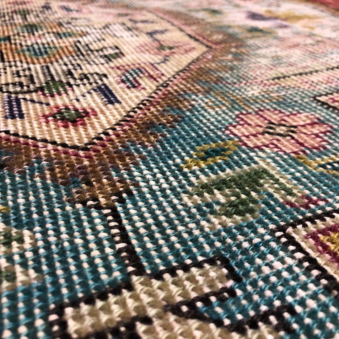 ペルシャ絨毯 ヴィンテージラグ 180×135cm 手織り オールドpersia