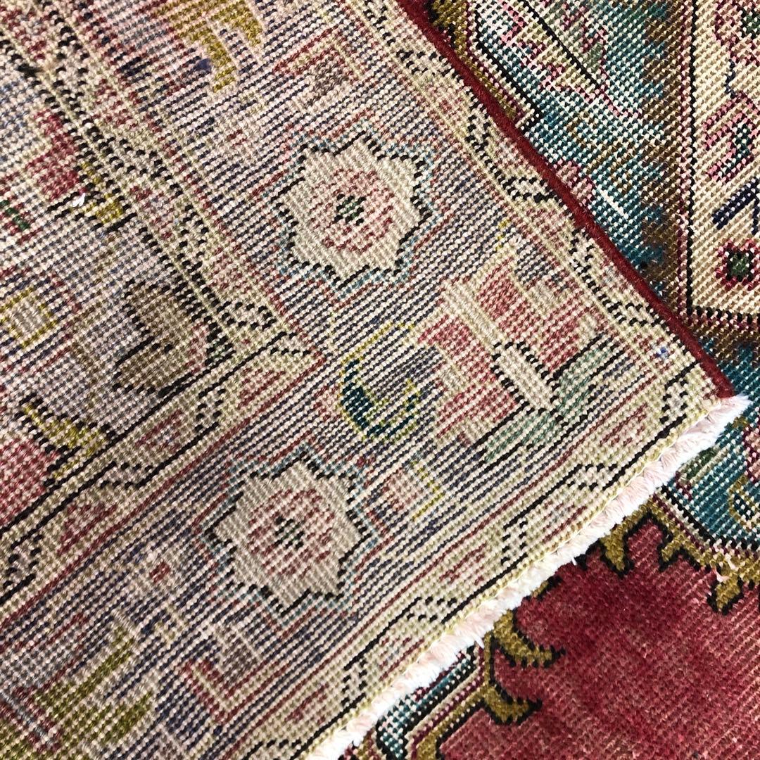 ペルシャ絨毯 ヴィンテージラグ 180×135cm 手織り オールドpersia