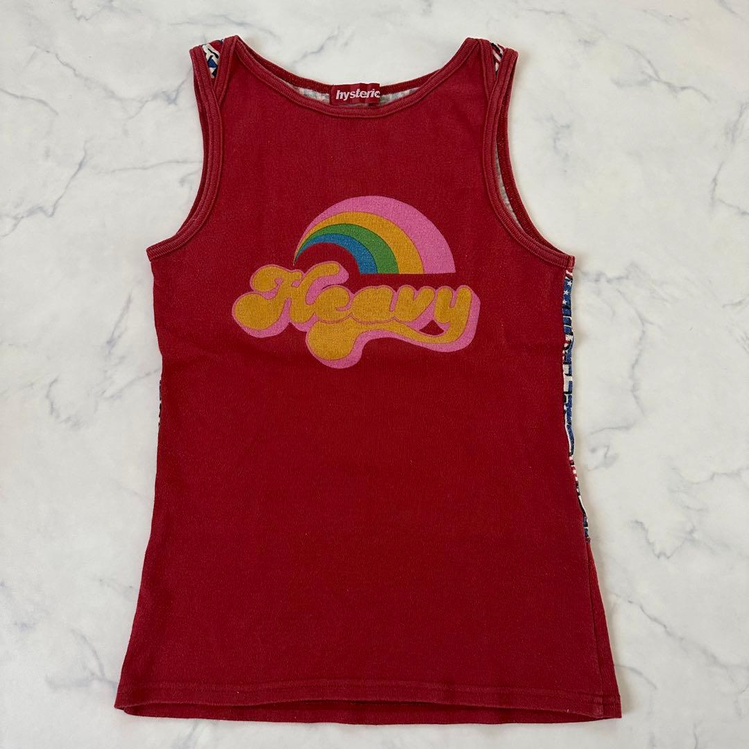 HYSTERIC GLAMOUR】 90'sサマーニットタンクトップ HYSTERIC GLAMOUR