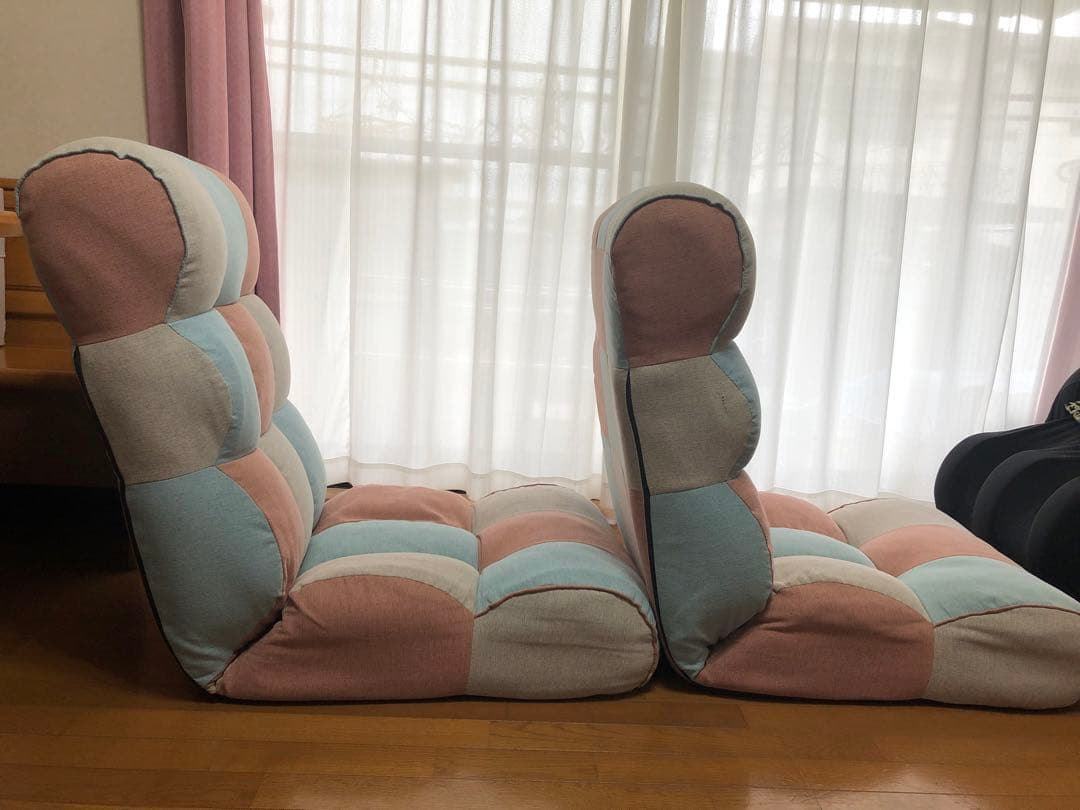 値下げ Sofa zaisu pigletソファ座椅子 FEMI 2個セット - メルカリ