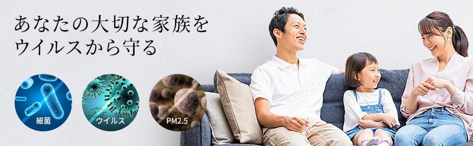 新型インフルエンザ対策 空気清浄機　『SOYOCA』 新品 未開封 美品