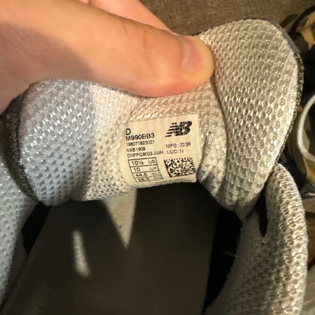 シューズ NB made in USA 28.5cm M990BB3