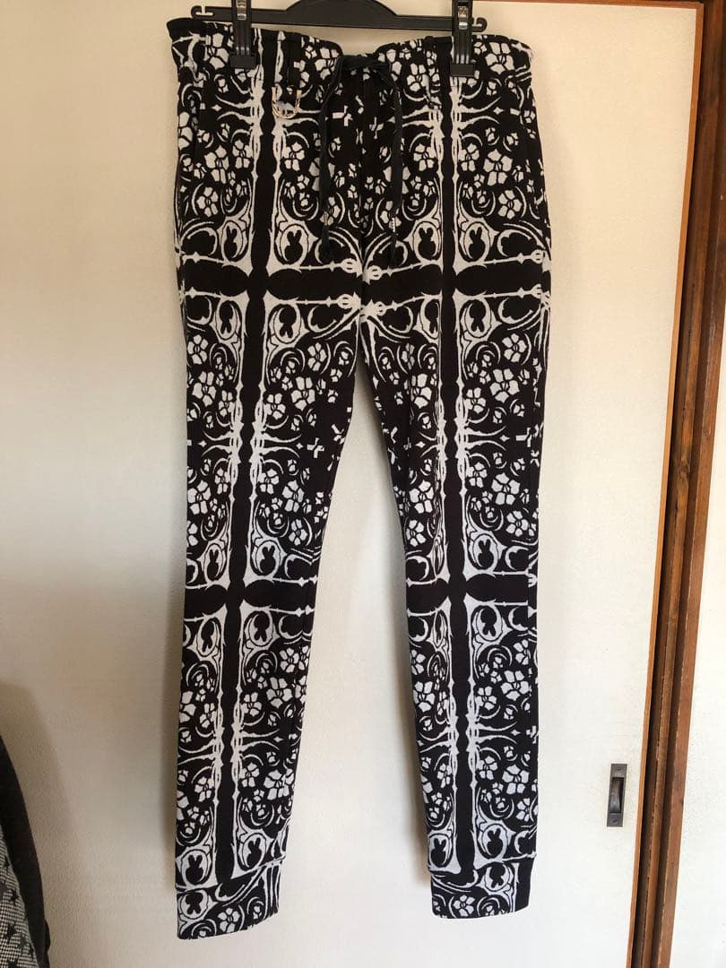 adamas kronos coating flare pants