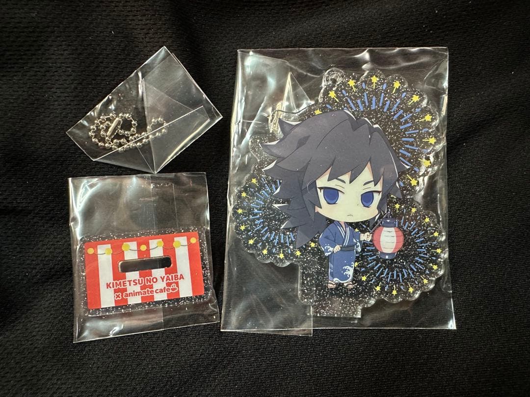 海外アニメイトカフェ限定 鬼滅の刃 【冨岡義勇】アクリルスタンド