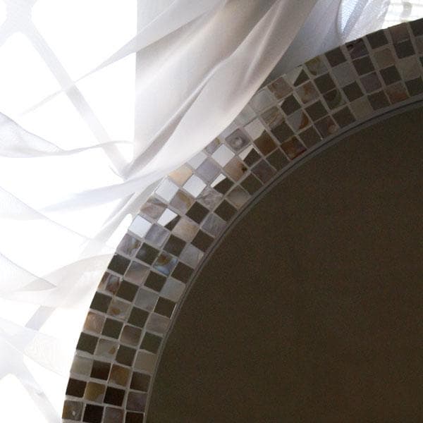 フランフラン シェル モザイク ウォールミラー L 貴重品 インテリア