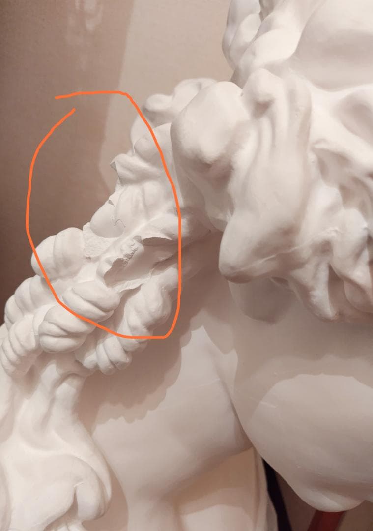 手渡し　定価 93,400円　アリアス胸像　ホルベイン社製