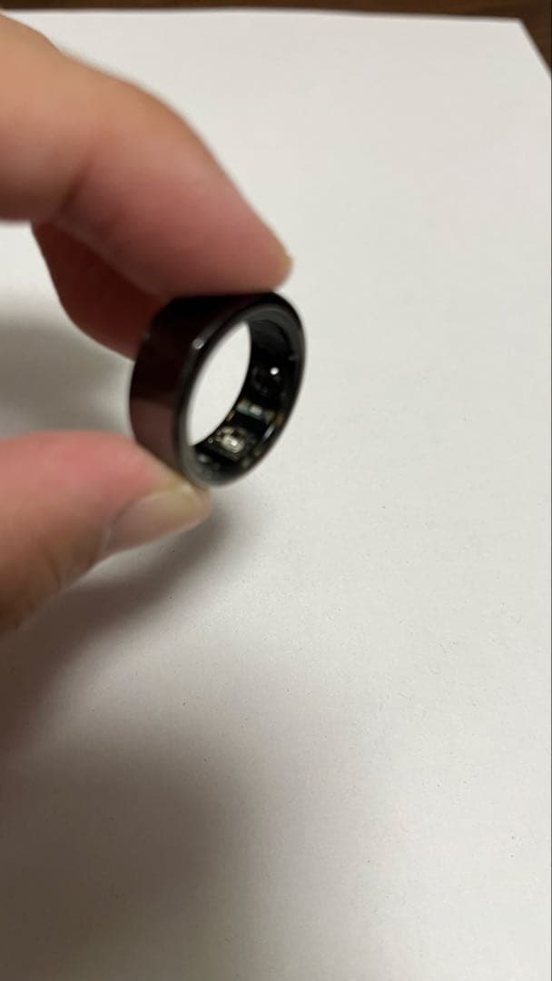 Oura Ring サイズ8 ブラック 第3世代 箱 充電器付き - メルカリ