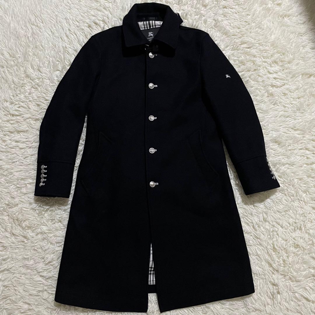 バーバリーブラックレーベル マリンコート ノバチェック M - メルカリ