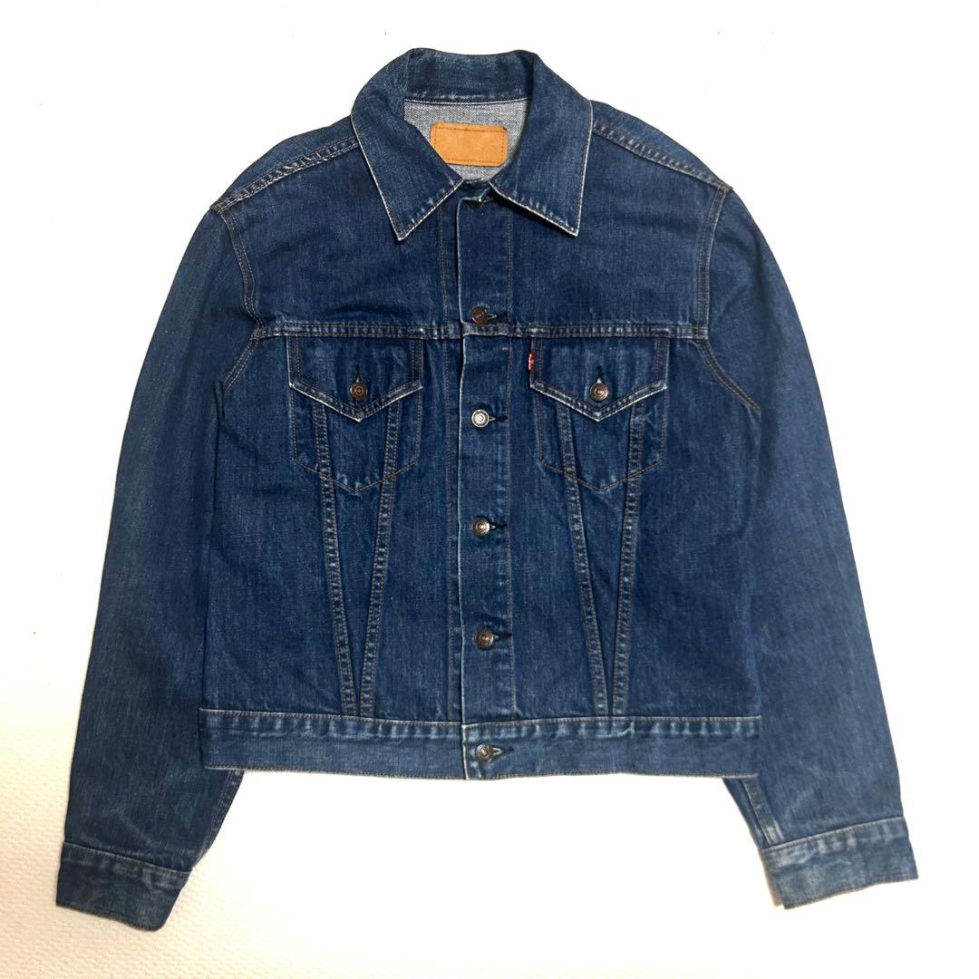濃紺　00s Levi's 70505 デニムジャケット インディゴ　XL 60's Levi's 557-70505 BIG-E デニムジャケット 濃紺 Wネーム 表記(44