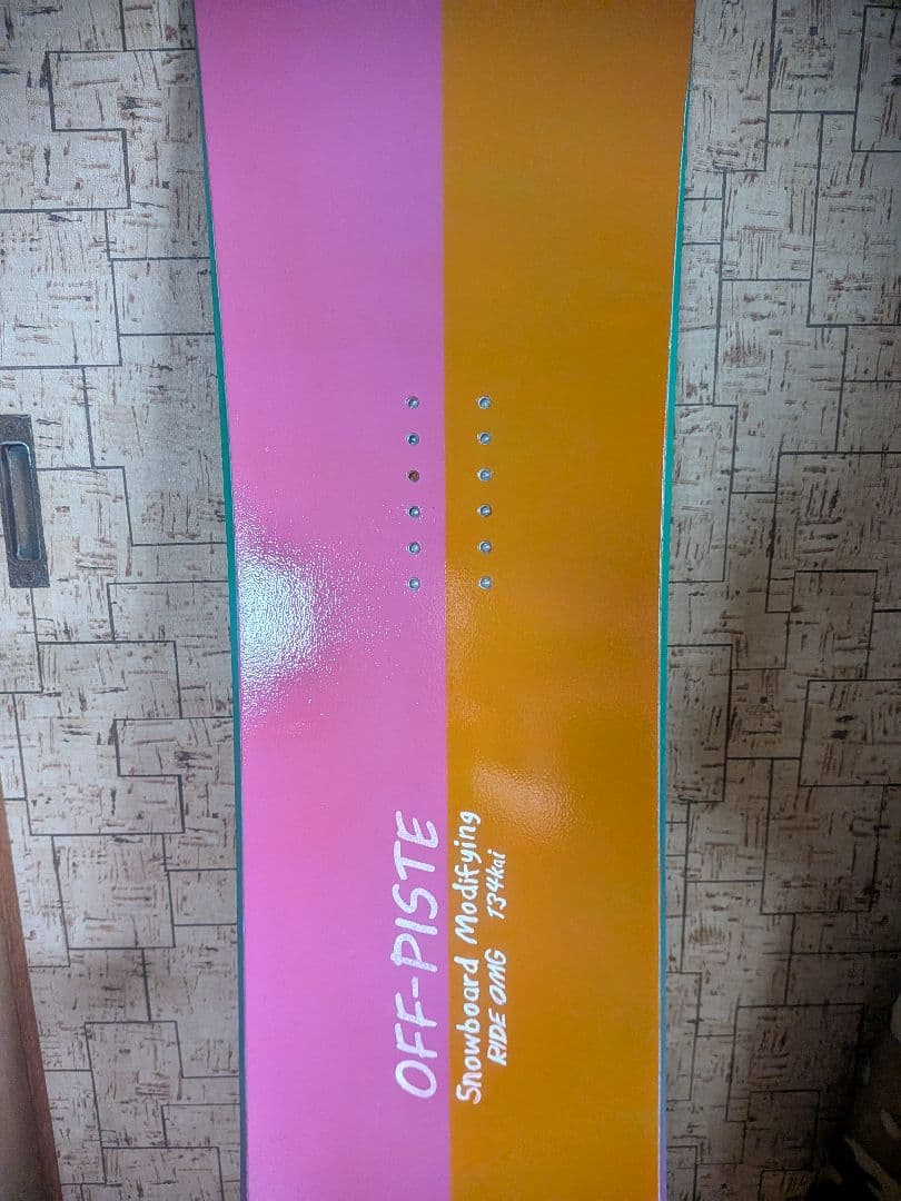 32/世界に一本! 自作 パウダーボード 134 - メルカリ
