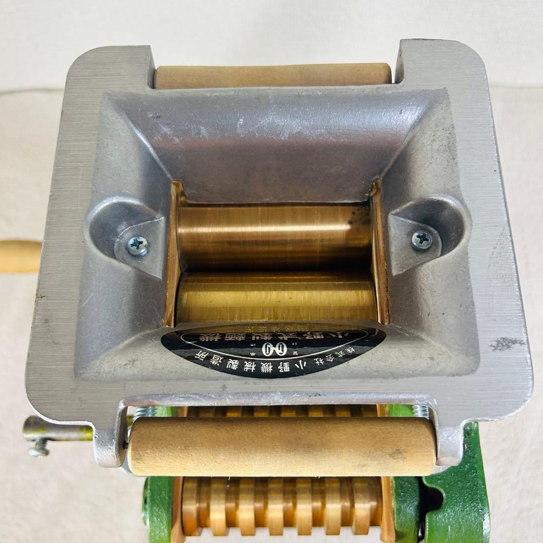 【美品】小野式製麺機　両刃型　2.2mm 6.0mm