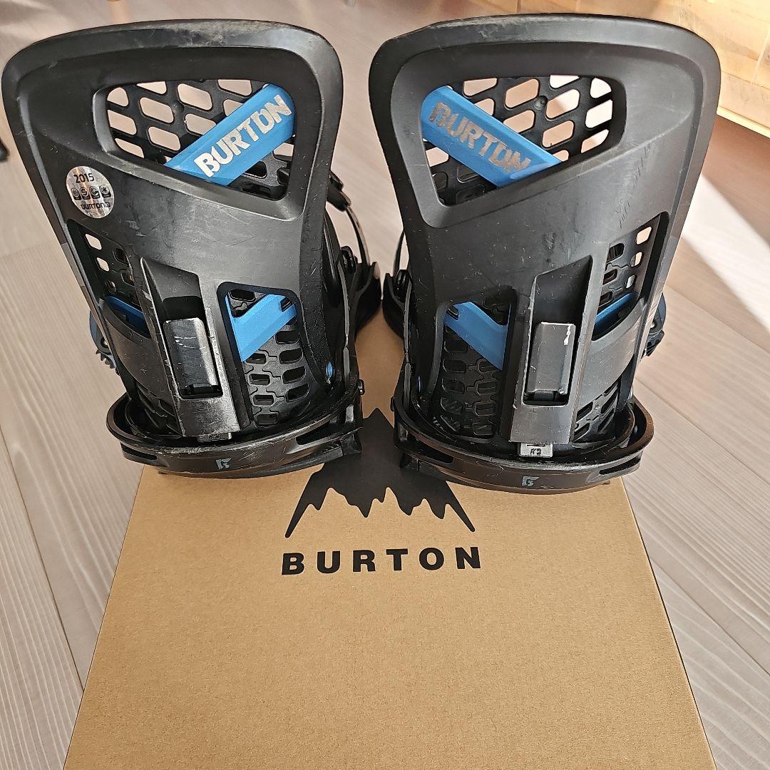 BURTON genesis Re:Flex ビンディング ブラック/ブルー BURTON（バートン） 25-26 ビンディング Genesis Re:Flex BURTON