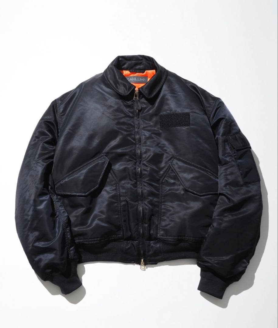 CAHLUMN “CWUー45P” CAHLUMN/カウラム Magazine Pocket Flight Jacket “CWUｰ45P”/マガジン