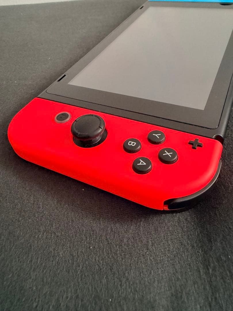 Nintendo Switch 本体 青/赤 オマケでモンハンライズ付き