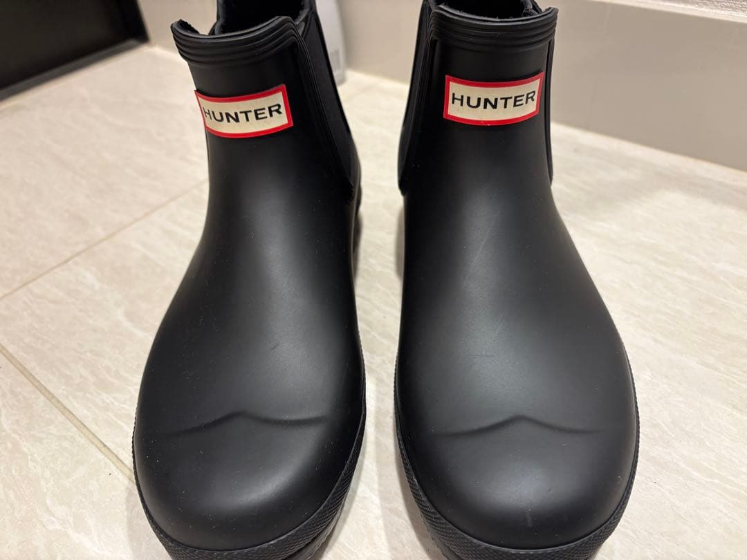 HUNTER メンズ26cm チェルシーブーツ HUNTER - HUNTER チェルシーブーツ オリジナル メンズ 26cm UK7 美品の