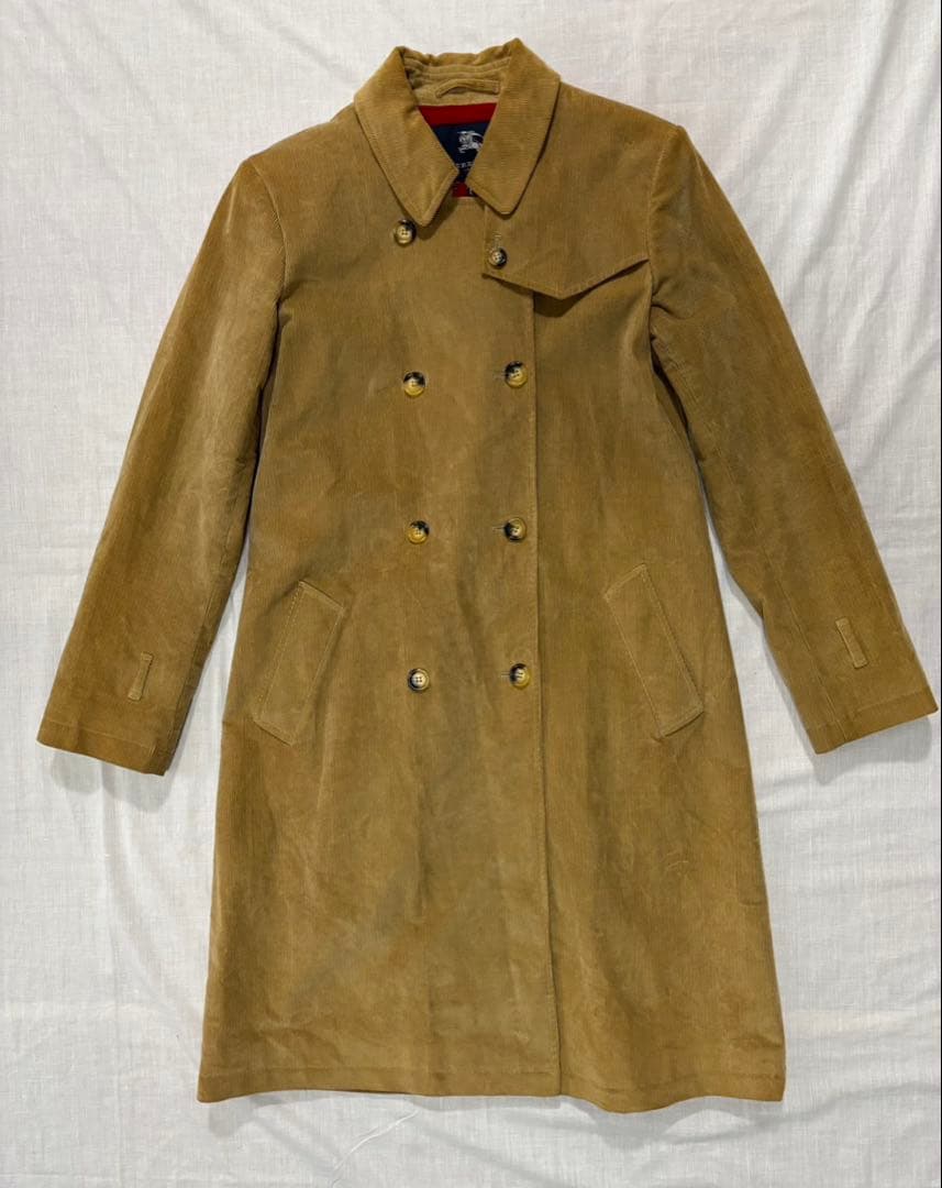 BURBERRY バーバリー コーデュロイ ダブルブレストコート ヴィンテージ