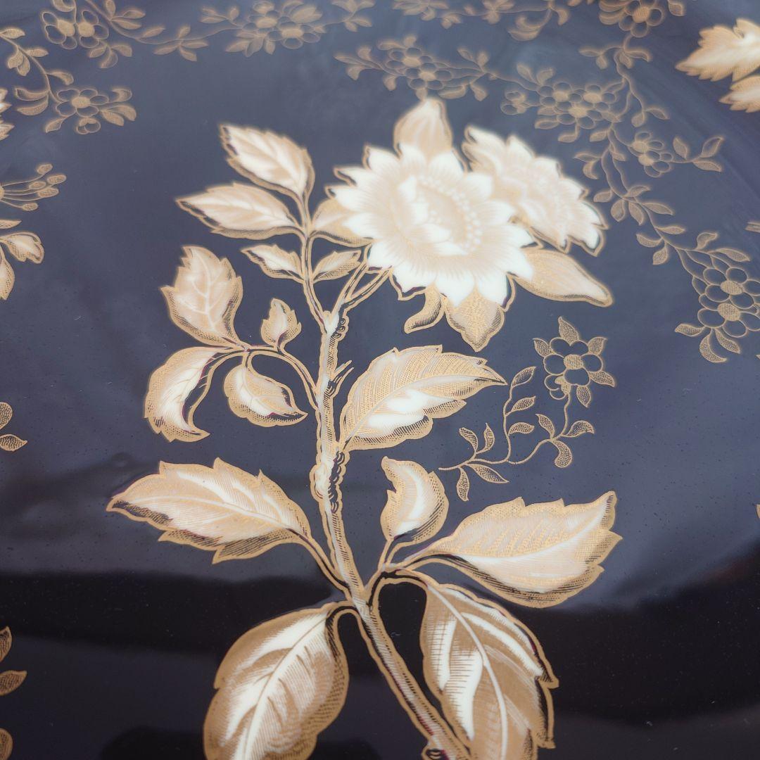 ウエッジウッド トンキン ブラック オーバル皿 大皿 希少 廃盤 - メルカリ