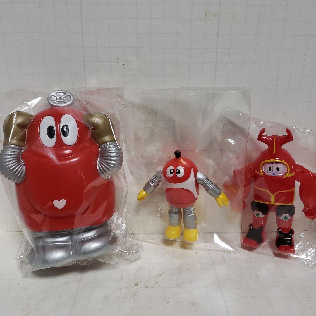 特撮ロボコン、はっちゃん、カブタック、ソフビフィギュアセットです。 特撮ロボコン、はっちゃん、カブタック、ソフビフィギュアセットです。
