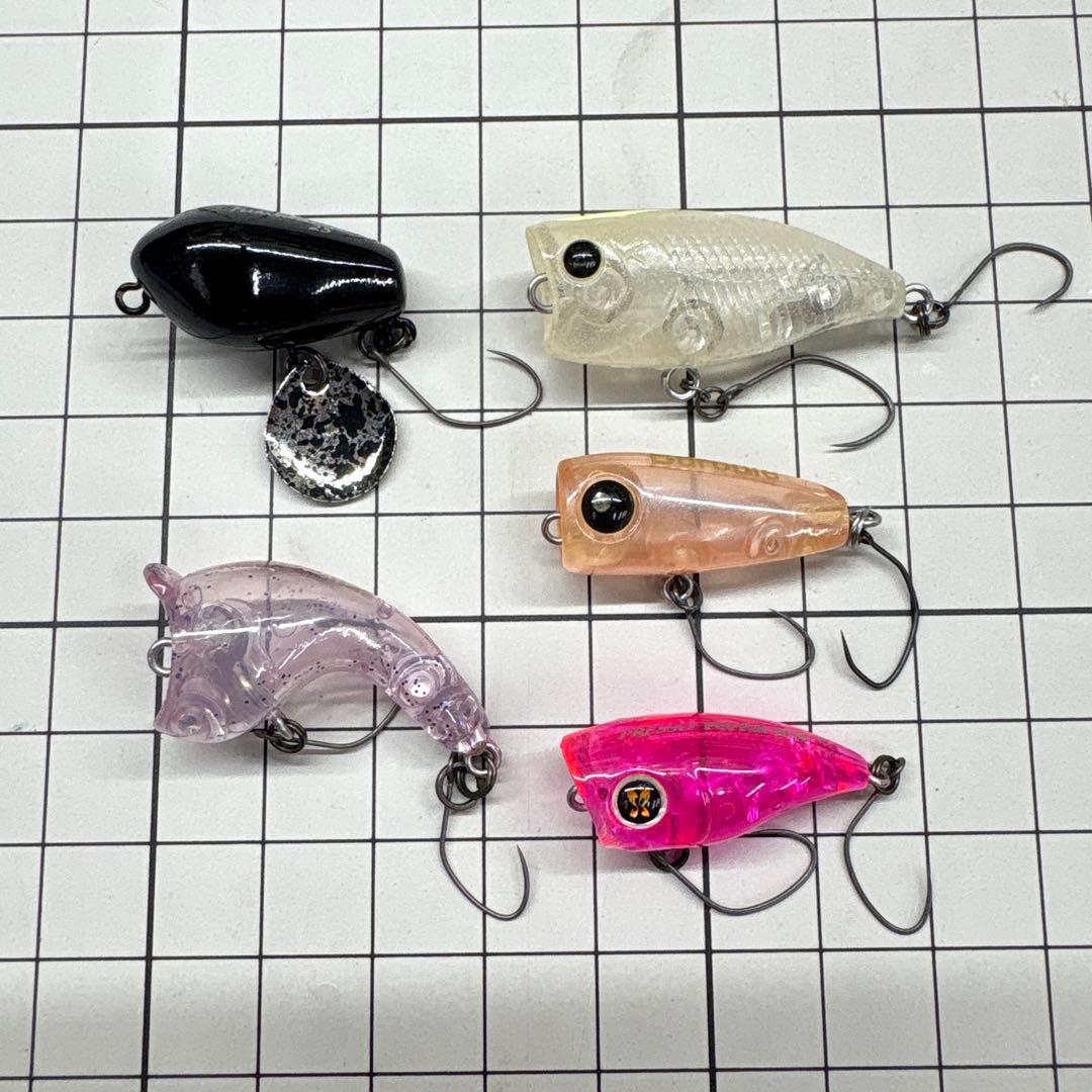 エリアトラウトトップウォーター用ルアーセット - メルカリ
