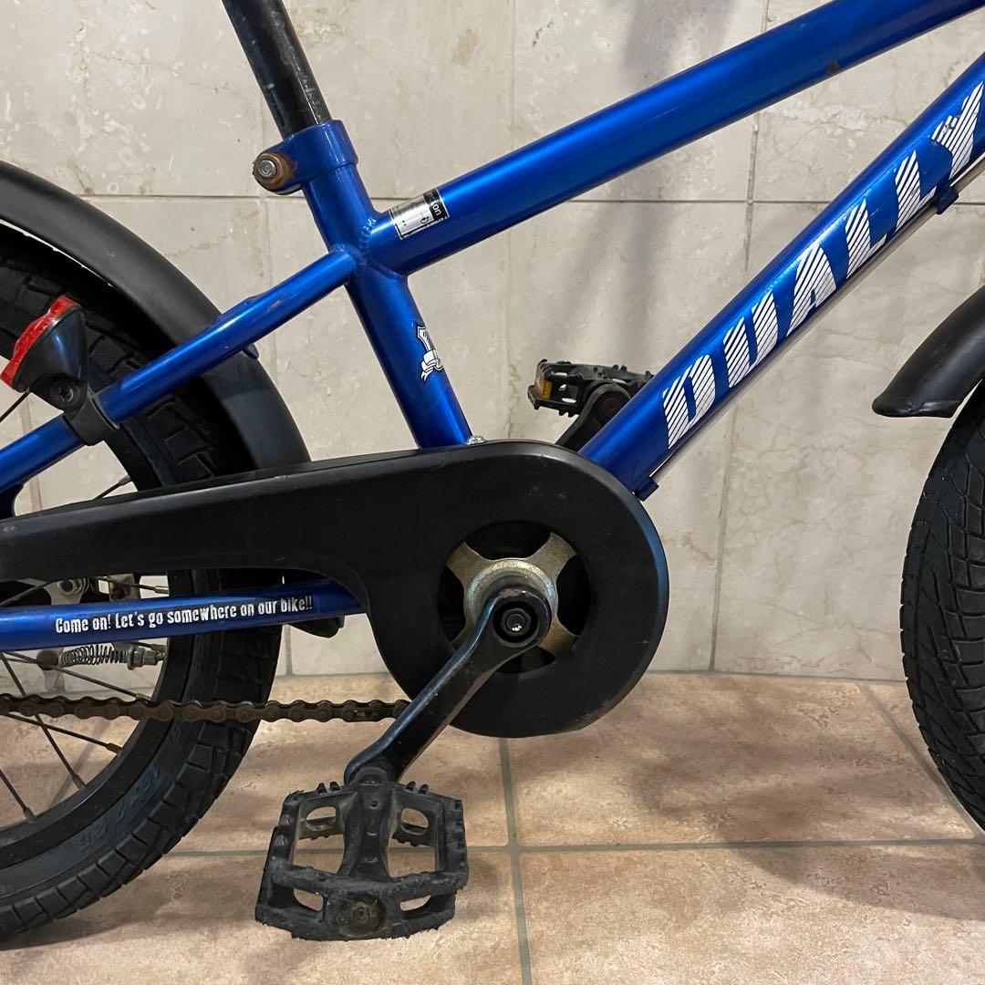 DUALLY 子供用自転車 16インチ アサヒサイクル スタンド付き - メルカリ