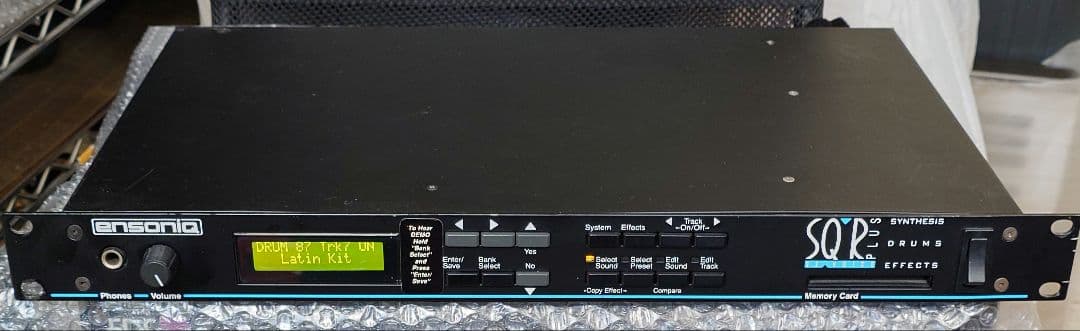 ensoniq sq-r plus 32voice シンセモジュール