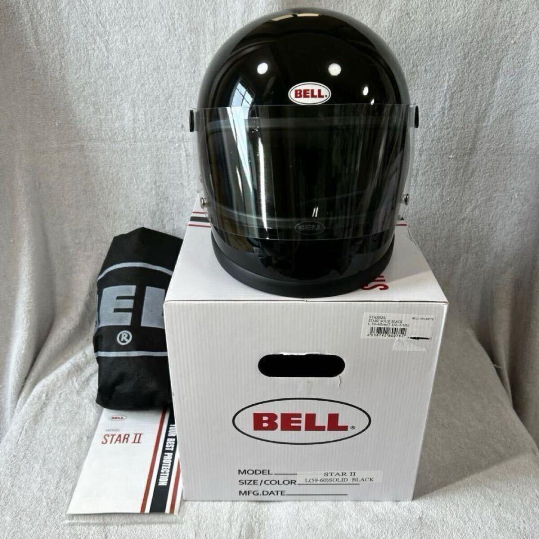 ☆ BELL STAR Ⅱ SOLID BLACK Lサイズ ベル ヘルメット - メルカリ