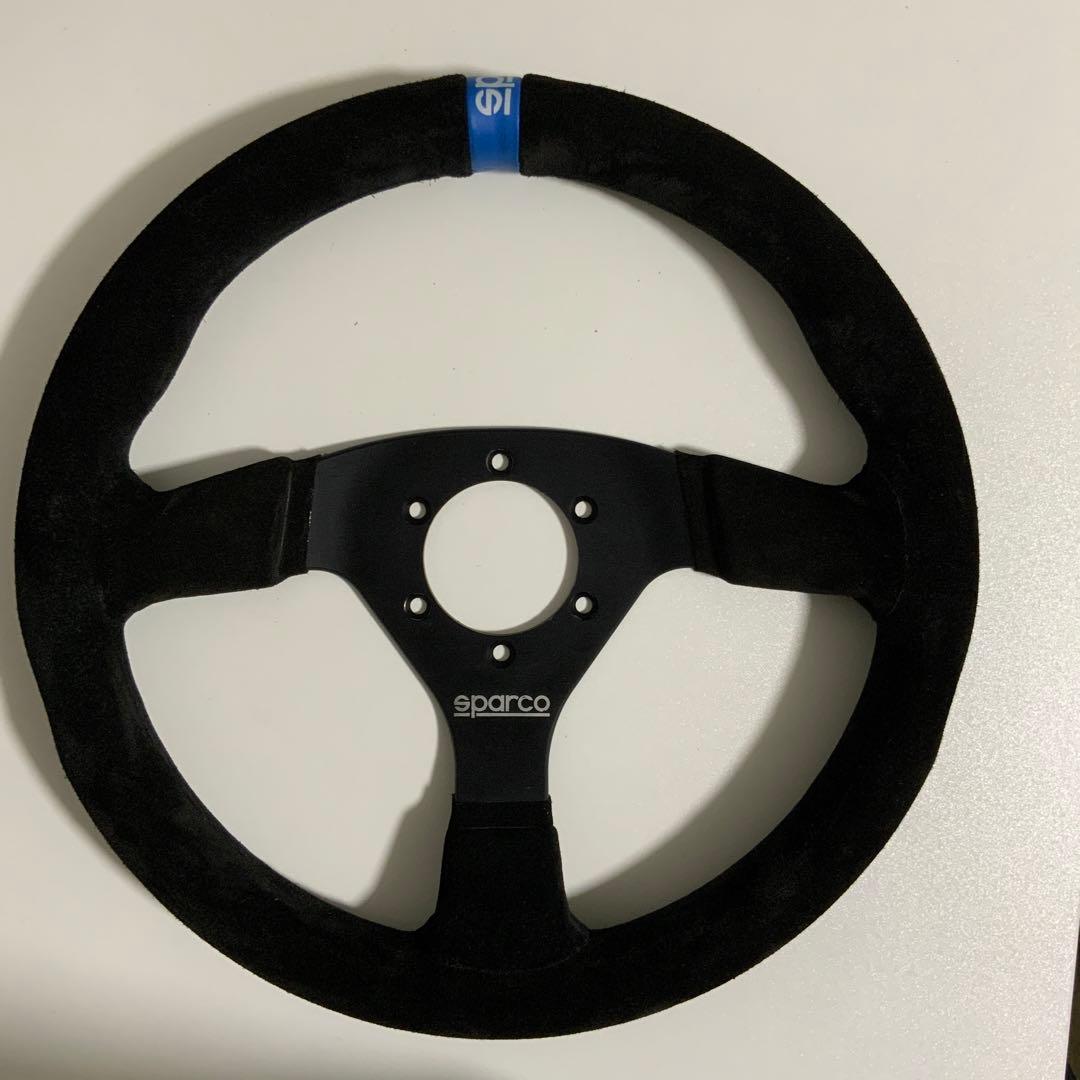 Fanatec Sparco R383 ステアリング Sparco Rally Bundle | R383 Rim + Podium Button Module Rally