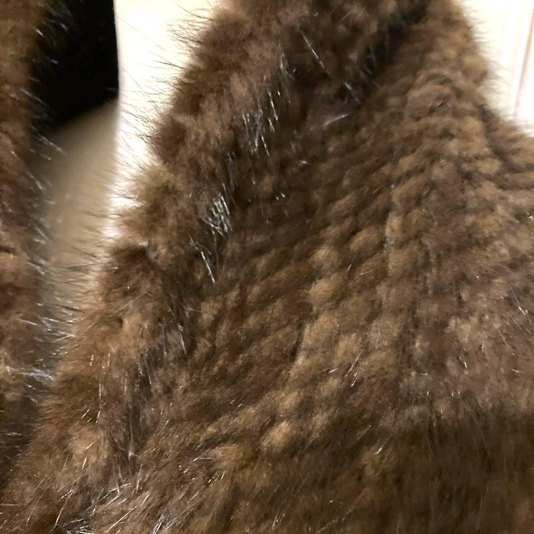 インヴェルナーレINVERNALE ISSIMO ミンクフォックスマフラー毛皮