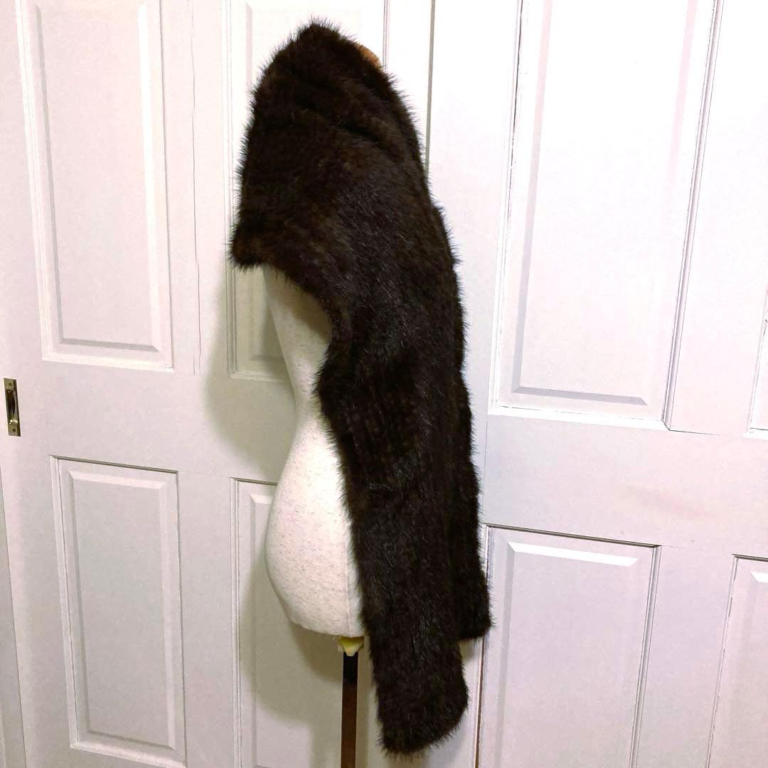 インヴェルナーレINVERNALE ISSIMO ミンクフォックスマフラー毛皮