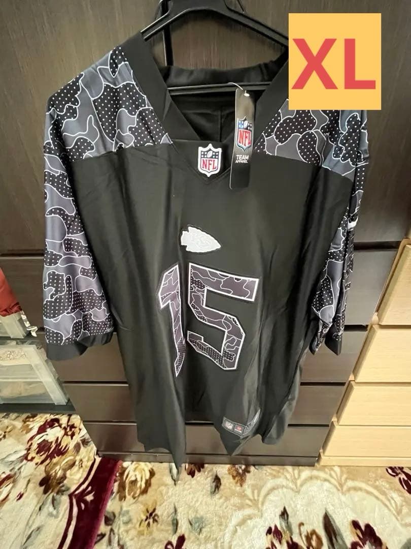 Kansas City Chief Mas 15 ユニフォーム XL 26f6457ae164e5fa3fd950a71c1efa