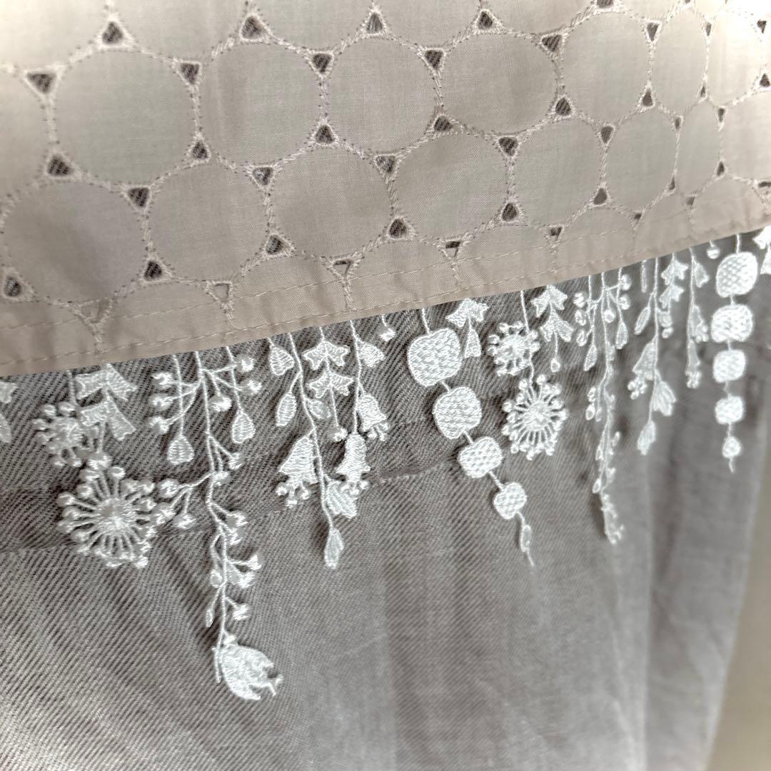 ワンちゃん☆ 様専用ミナペルホネンanemoneブローチとサークルレース