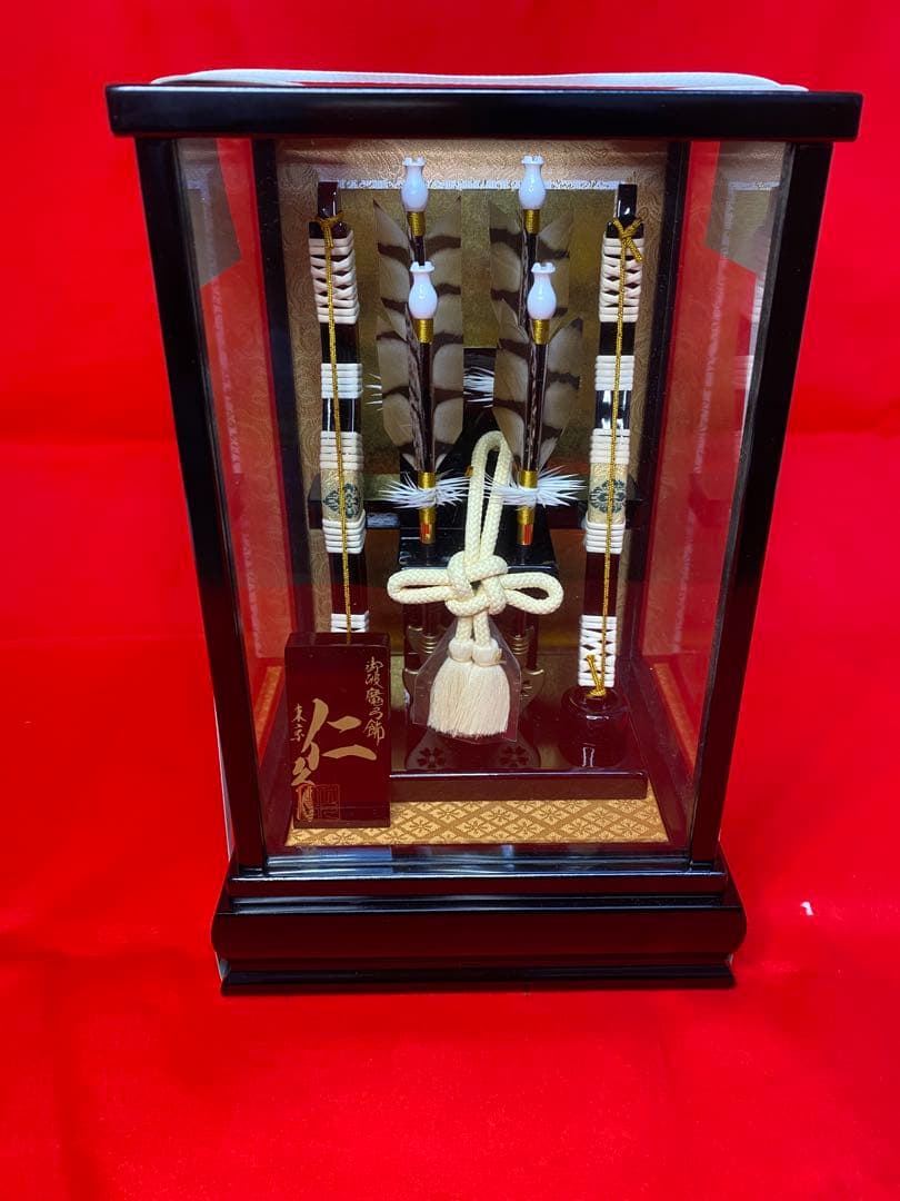 東京久月　破魔弓　ガラスケース・間口約１９×奥行約１７×高さ約１９㎝ 30,000～39,999円 | 【公式】 人形の久月オンラインストア