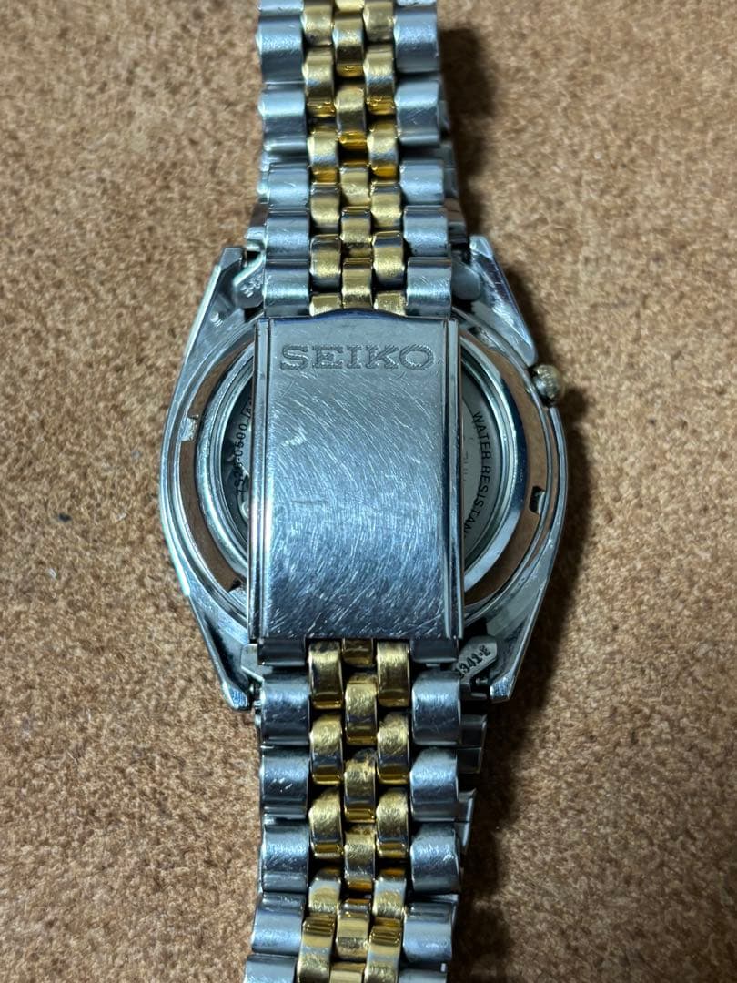 稼働】SEIKO5 セイコー5 7s26-0500デイデイト 自動巻き 裏スケ - メルカリ