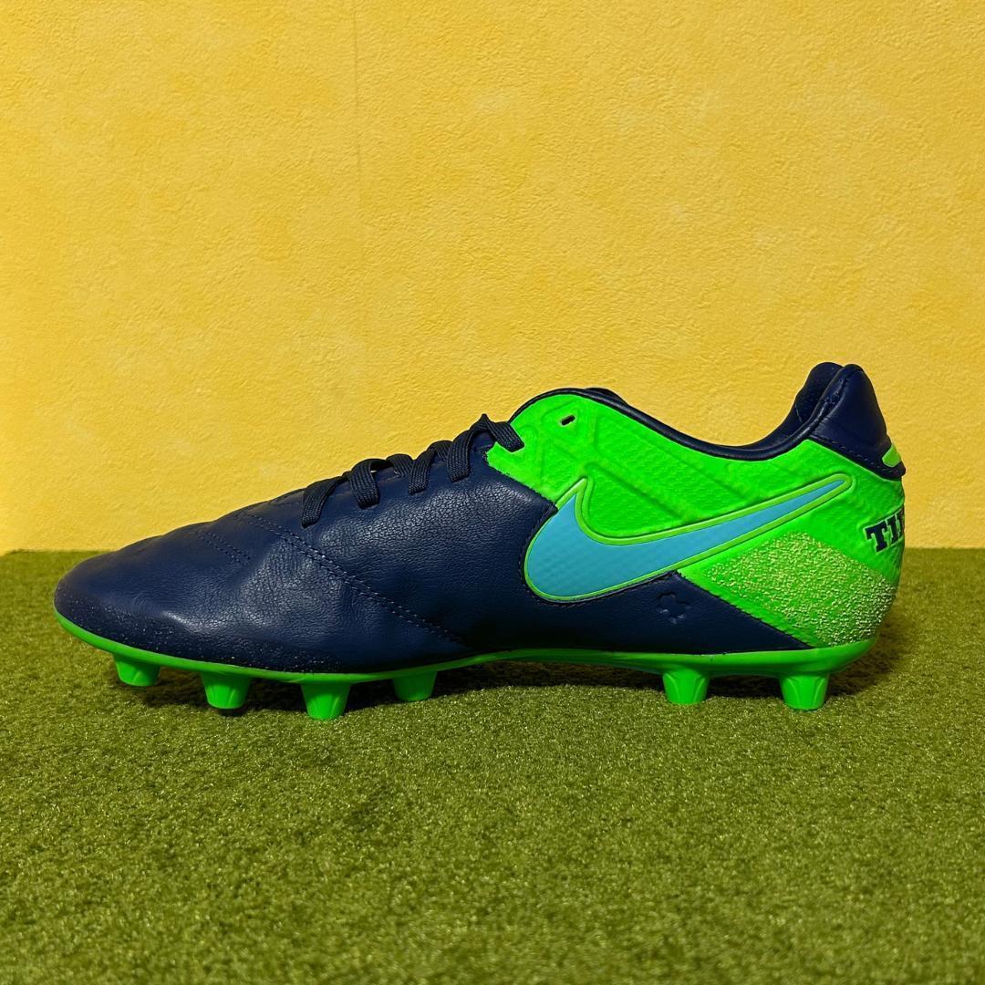 新品 未使用 サッカースパイク ナイキ ティエンポ HG 激レア 25.5cm