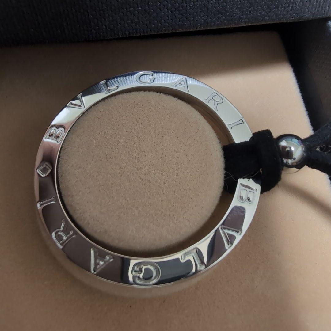 極美品 BVLGARI ブルガリ シルバーキーリングチョーカー ボックスケース付