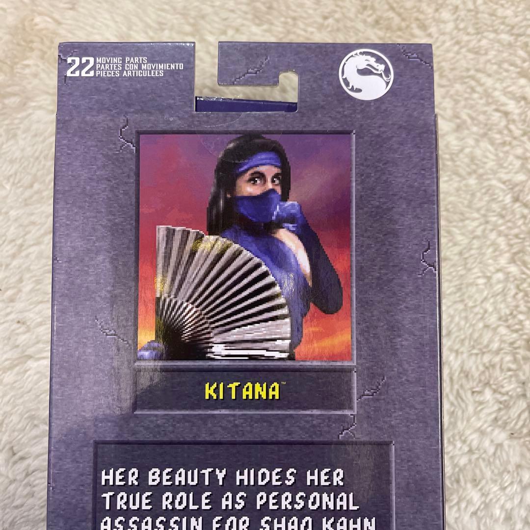 中古希少 モータルコンバット キタナ アクションフィギュア